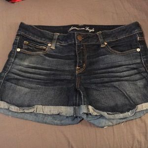 American eagle jean shorts
